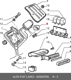 Блок управления, управление двигателем 60569296 ALFA FIAT LANCIA