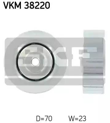 Натяжной ролик, поликлиновой  ремень VKM38220 SKF