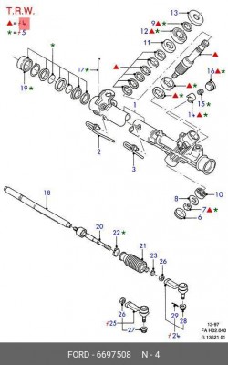 Деталь 6 697 508 FORD