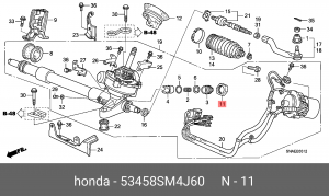 Деталь 53458SM4J60 HONDA
