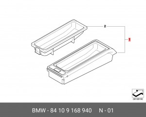 Держатель телефона 84 10 9 168 940 BMW