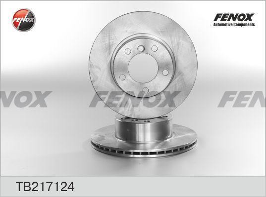 Диск тормозной TB217124 FENOX