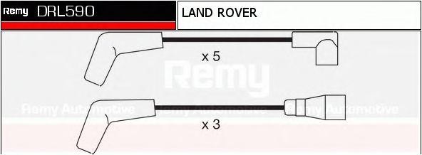Ккомплект проводов зажигания DRL590 DELCO REMY