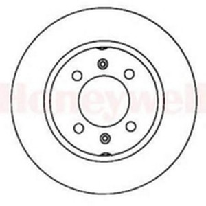 Тормозной диск 561256B BENDIX JURID