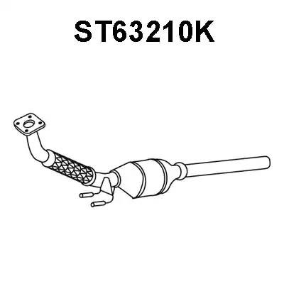 Катализатор ST63210K VENEPORTE