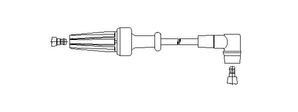 Провод зажигания 66428 BREMI