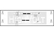 Ккомплект проводов зажигания OEF096 STANDARD