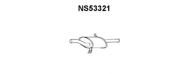 Глушитель выхлопных газов конечный NS53321 VENEPORTE