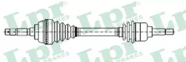 Приводной вал DS10010 LPR