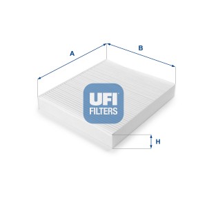 Фильтр, воздух во внутренном пространстве 53.102.00 UFI
