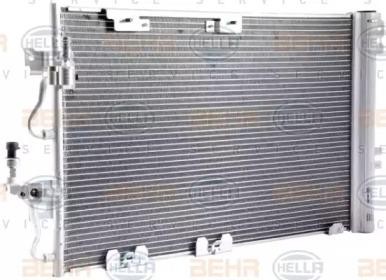 Конденсатор, кондиционер 8FC 351 301-771 HELLA