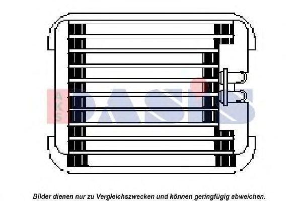 Испаритель, кондиционер 820121N AKS DASIS
