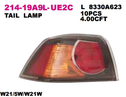 Фонарь задний 21419A9LUE2C DEPO