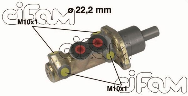 Главный тормозной цилиндр 202-196 CIFAM