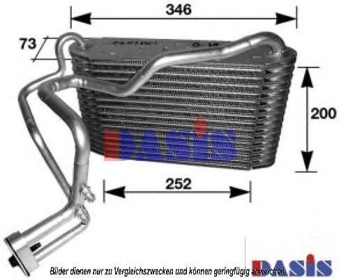 Испаритель, кондиционер 820009N AKS DASIS
