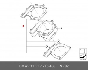 Деталь 11 11 7 715 466 BMW