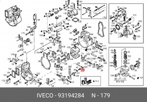 Прокладка 93194284 IVECO