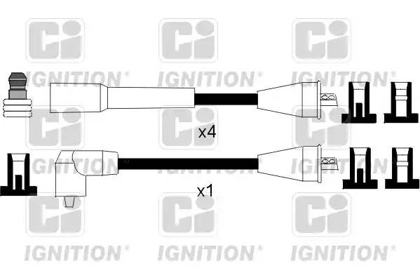 Ккомплект проводов зажигания XC778 QUINTON HAZELL