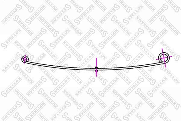 Пружина подвески 12-00002-SX STELLOX