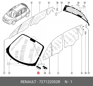 Деталь 727122052R RENAULT