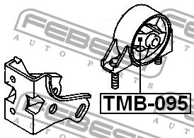 Подушка двигателя TMB-095 FEBEST