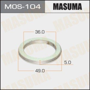 Кольцо уплотнительное системы ОГ MOS-104 MASUMA