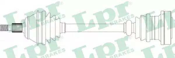 Приводной вал DS51079 LPR