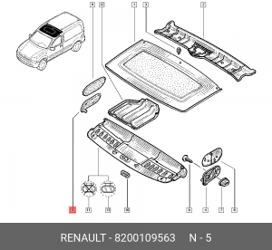 Деталь 8200109563 RENAULT