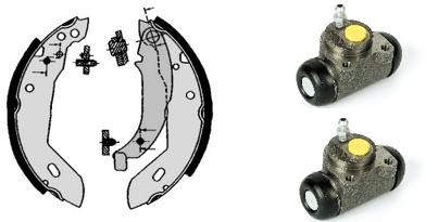 Комплект тормозных колодок H 61 061 BREMBO