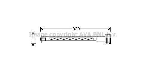 Радиатор кондиционера CND225 AVA