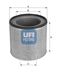Воздушный фильтр 27.753.00 UFI