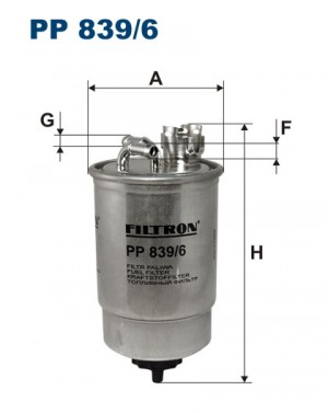 Фильтр топливный PP8396 FILTRON