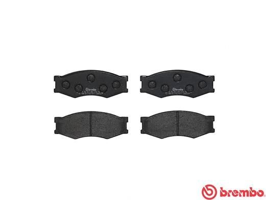Комплект тормозных колодок, диско P56014 BREMBO