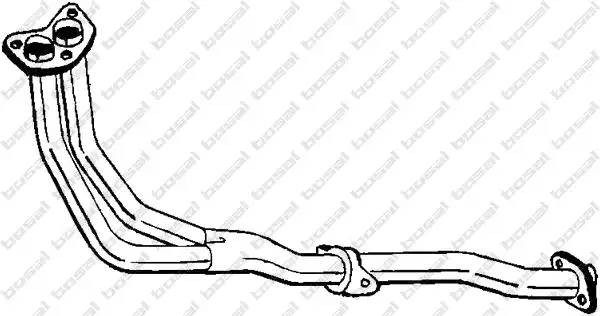 Выпускной трубопровод 835827 BOSAL