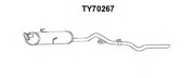 Глушитель выхлопных газов конечный TY70267 VENEPORTE
