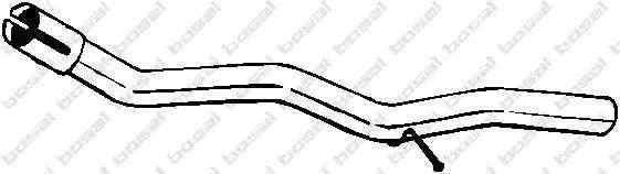 Выпускной трубопровод 387-409 BOSAL
