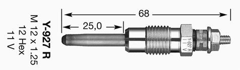 Свеча накаливания 5171 NGK NTK