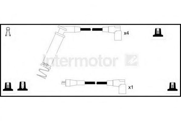 Ккомплект проводов зажигания 73313 STANDARD