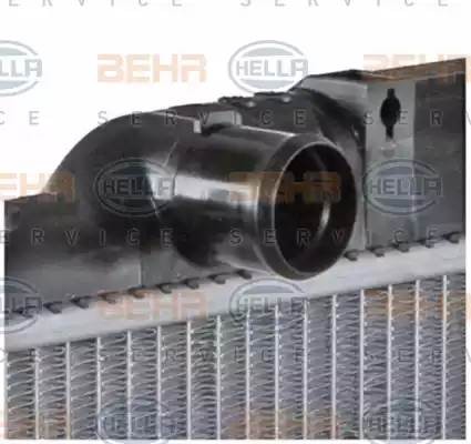 Радиатор, охлаждение двигател 8MK 376 724-691 HELLA