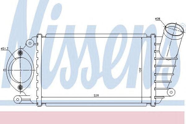 Интеркулер 96794 NISSENS
