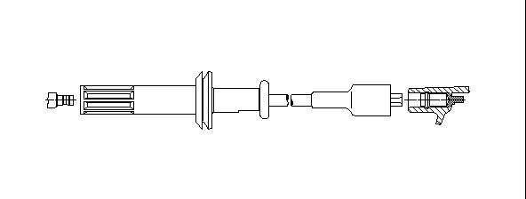 Провод зажигания 6A09103 BREMI