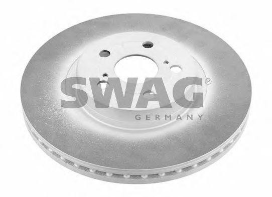 Тормозной диск 81 92 7237 SWAG