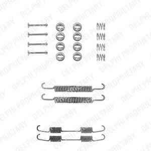 Комплектующие, тормозная колодка LY1059 DELPHI