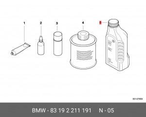 Антифриз 83 19 2 211 191 BMW