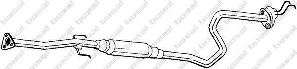 Средний глушитель выхлопных газов 287-619 BOSAL