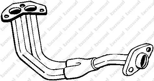 Выпускной трубопровод 735341 BOSAL