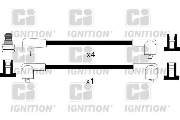 Ккомплект проводов зажигания XC206 QUINTON HAZELL