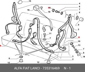 Деталь 735316469 ALFA FIAT LANCIA
