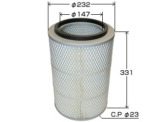 Фильтр воздушный A563 VIC