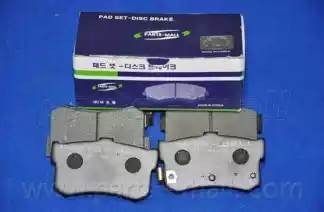 Колодки тормозные дисковые PKA-010 PMC PARTS MALL